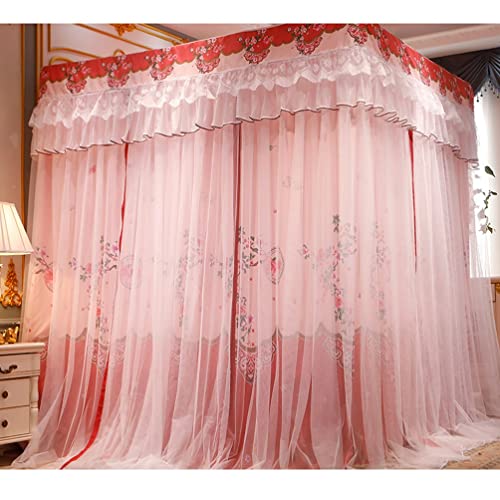 Décoration de chambre à coucher avec moustiquaire de lit facile