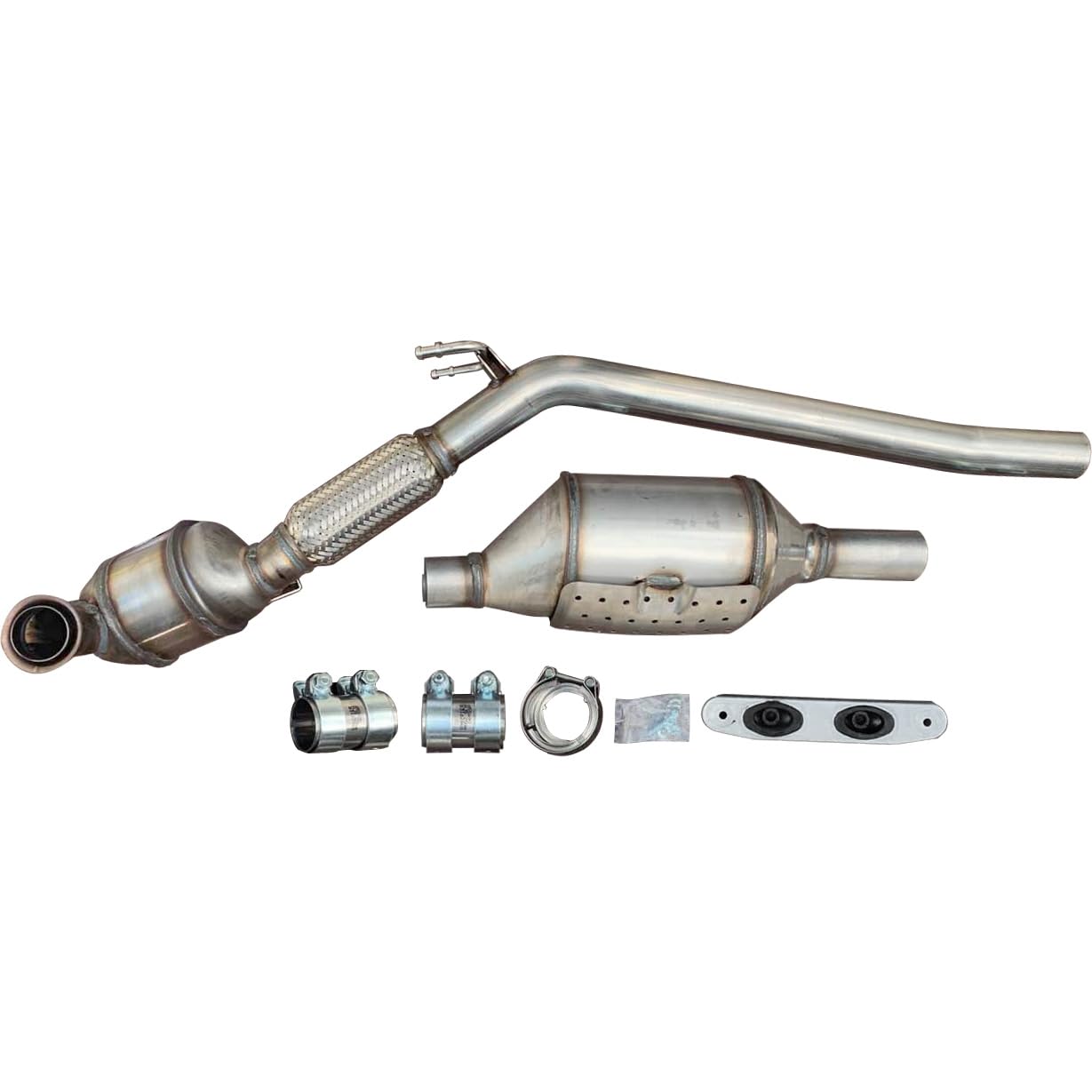 HJS 93 11 9237 Lot de rattrapage catalyseur/filtre à particules combinés remplace le catalyseur remplace le tuyau d'échappement