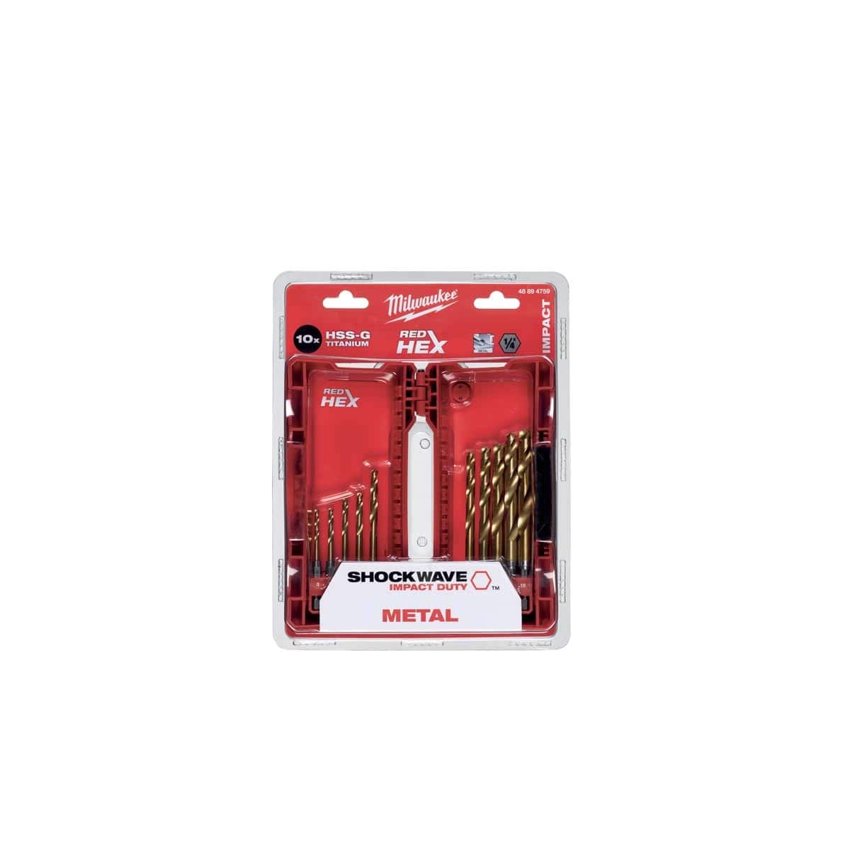Milwaukee Metal Drill Bit Set 48894759 
