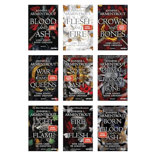 Blood and Ash Bücher Set...