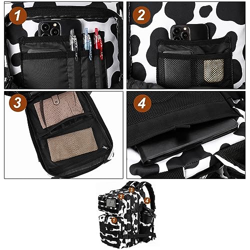 Image of LHI Tactical Military Backpack for Men and Women 25L /35L Army Assault Pack Bag Small Rucksack with Bottle Holder