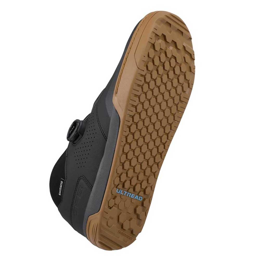 Shimano Radschuhe Unisex GF800, Schwarz Amber, 44
