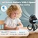 2026 Upgraded Misting Baby Stroller Fan Rechargeable, Flexible Tripod Clip for Car Seat Crib, Baby Shower Gifts & Baby Registry Search, Newborn Essentials for Beach Travel, Disney Summer Essentials