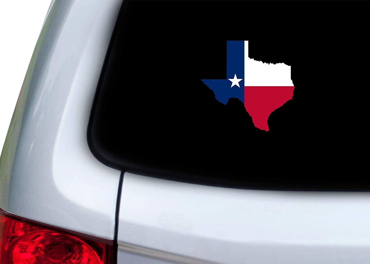 Rogue River Tactical Texas Flag Sticker Car Decal Bumper Lone Star State Truck Window (3" Small)