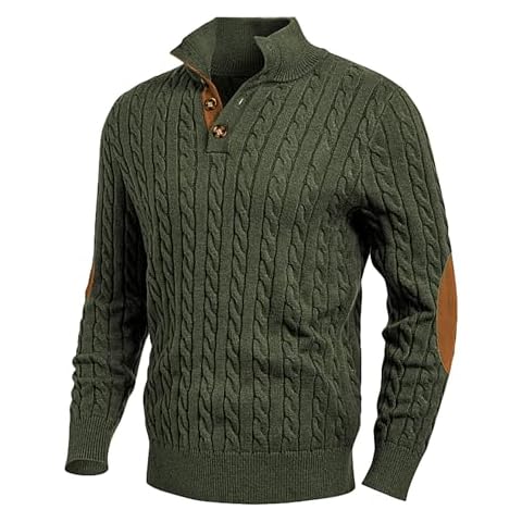 JMIERR Cable Knit Pullover Sweater Cover