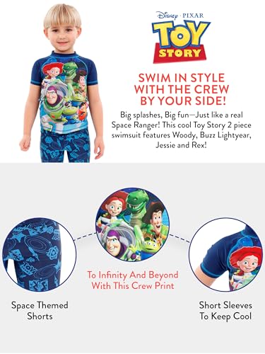 Disney Boys' Toy Story Two Piece Swim Set4