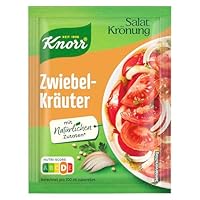 Knorr Zwiebel-Kräuter Salatkrönung, für ein leckeres Salatdressing 5x 3 Portionen