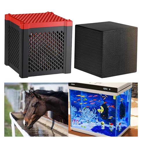 Image of Cubic Water Trough Filter2.0, Activated Carbon Purifier for Fish Tanks, Ponds, Livestock Tanks, Aquarium