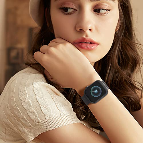 Yoohoo Milanese Loop for Apple Watch Straps 38mm 40mm 41mm 42mm 44mm 45mm 46mm 49mm Women Men,Adjustable Metal Band with Dual Magnetic Clasp for iWatch Series 11 10 9 8 7 6 5 4 3 SE3 Ultra3,Graphite - Image 4