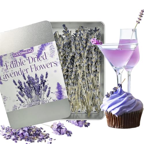 Ramillete de flores de lavanda culinaria secas 100 tallos miniatura 1