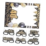 Crea recuerdos: usa estos accesorios para capturar momentos inolvidables con tus seres queridos durante la celebración de tu cumpleaños, accesorios para fotomatón de fiesta de cumpleaños, accesorios para fotos de cumpleaños