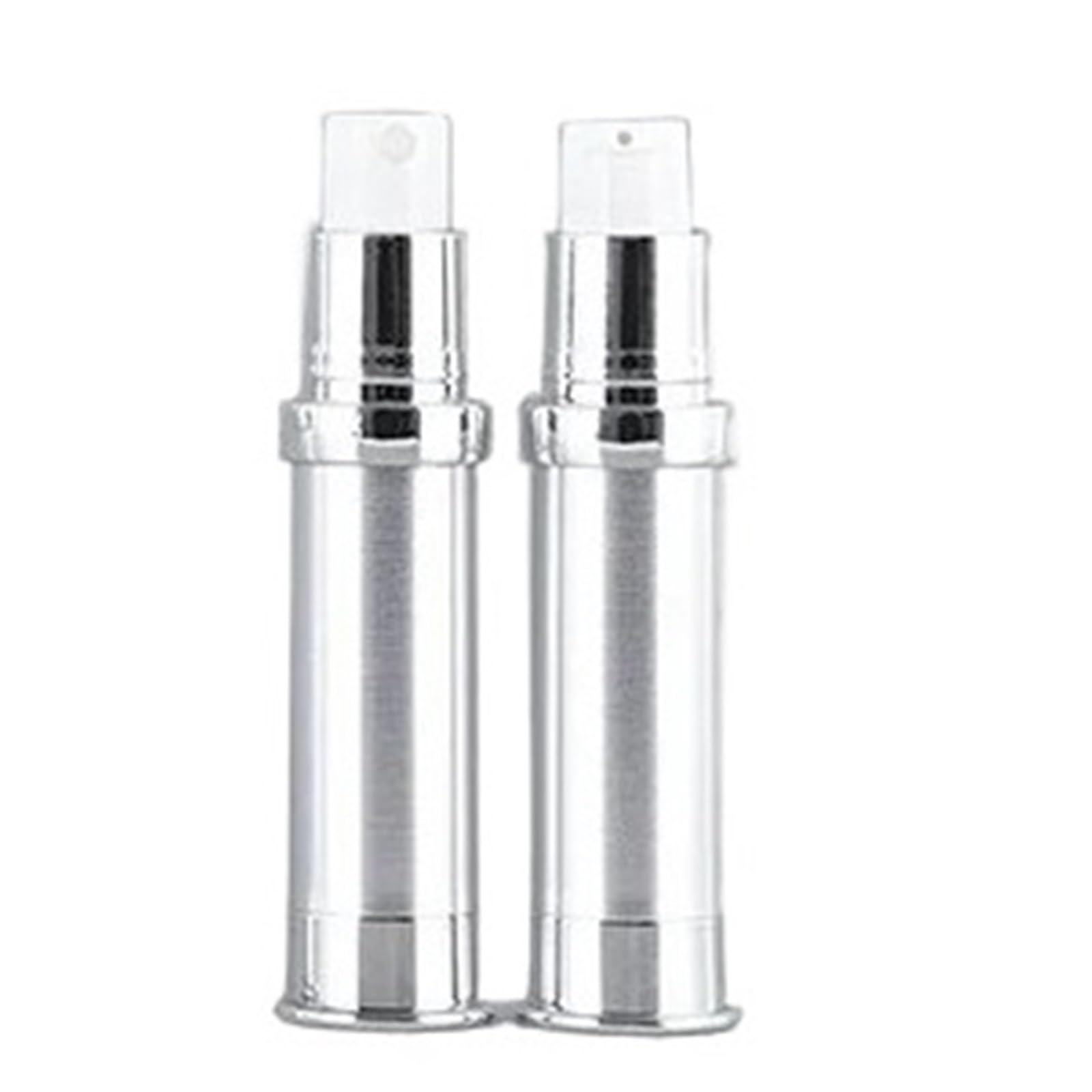 SKPVPOKOYL 5ml 10ml BottleTravel Empty Portable Cosmetics Packaging Bottle(Silver 10ml)