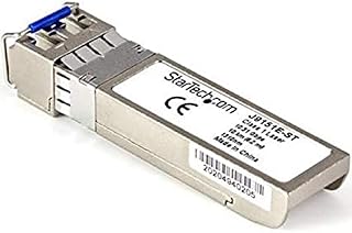 StarTech.com HPE J9151E Compatible SFP+ Module - 10GBASE-LR - 10GbE Single Mode (SMF) Fiber Optic Transceiver - 10GE Gigabit Ethernet SFP+ - LC 10km - 1310nm - DDM HPE 2930F, 8325, 3810M (J9151E-ST)
