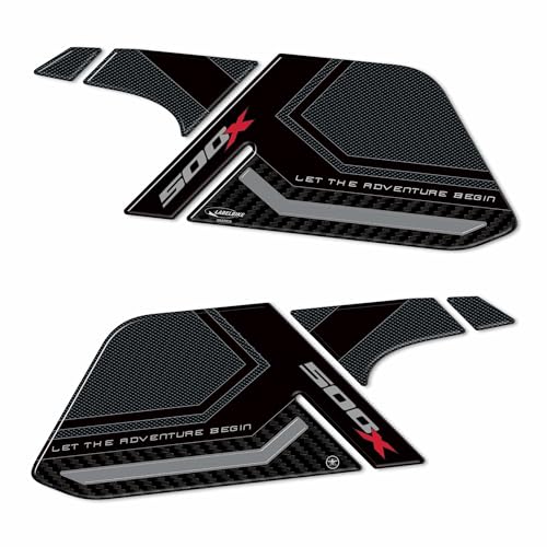 Autocollants 3D moto réservoir résine anti-rayure pour Honda CB500X