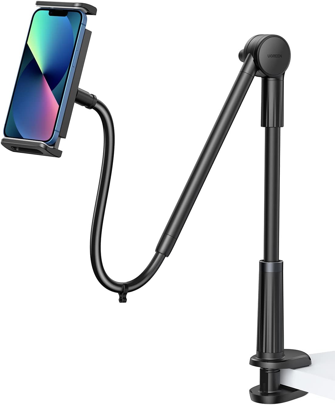 UGREEN Tablet Stand Gooseneck Tablet Holder Bed Gooseneck Mount
