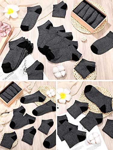 Image of Foaincore 60 Pairs Ankle Socks Bulk for Men Women, Low Cut Breathable Cushioned Athletic Running No Show Socks Multipack