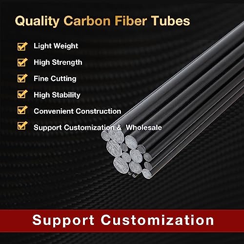 Arris AD0012-5PCS 3Mm Carbon Fiber Rod thumb #2