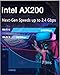 immagine 2Ziyituod Scheda WiFi WiFi 6 AX200 Bluetooth 5.1 PCIe | Fino a 2402 Mbps | Chip Intel WiFi 6 AX200 | 5 GHz / 2,4 GHz con MU-Mimo, OFDMA, latenza Ultra Bassa | Solo per Windows 10 a 64 Bit (ZYT-AX200)
