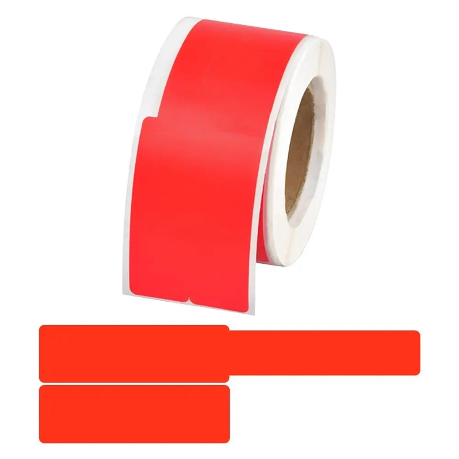 Enmrfvkz Red Pvc Self-Adhesive Cable Tags