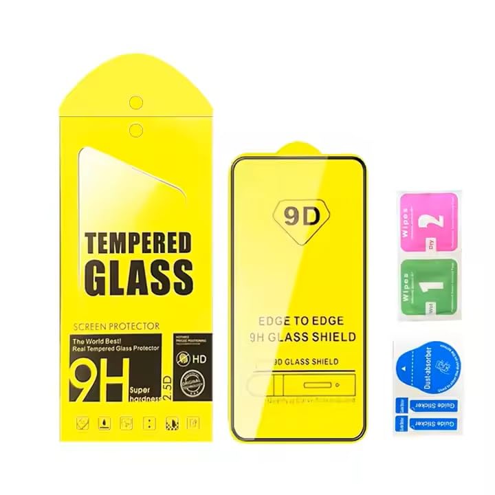 R&B Goods Pellicola protettiva in vetro temperato di alta qualità (confezione da 4), durezza 9H, bordo 2,5D, rivestimento oleorepellente per iPhone 16 Pro Max