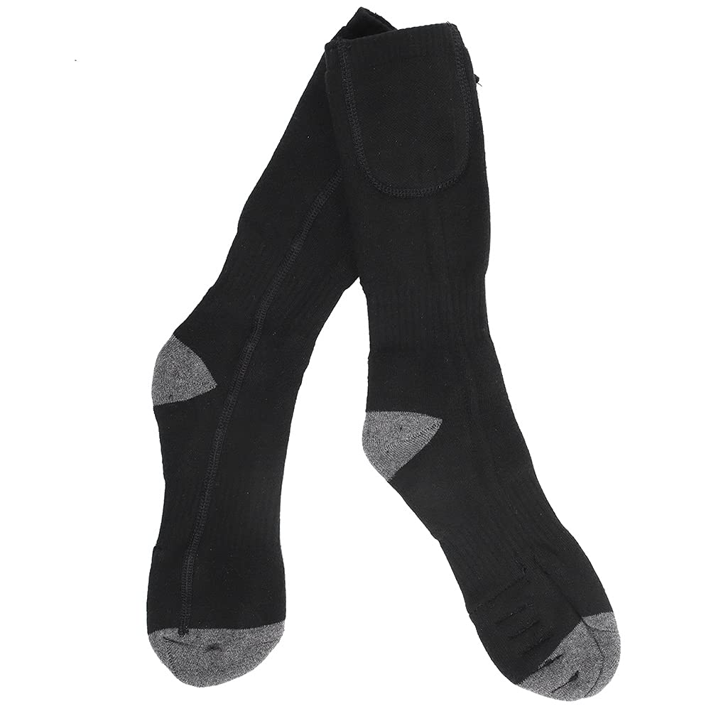 Dioche Chaussettes Chauffantes électriques Batterie Rechargeable Chauffe-Pieds d'hiver Chaussettes Thermiques avec Contrôle Intelligent de la Température pour Les Activités de Plein Air