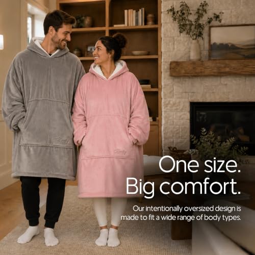 Image of THE COMFY Original | Shark Tank | Patented | Sherpa Wearable Blanket Hoodie