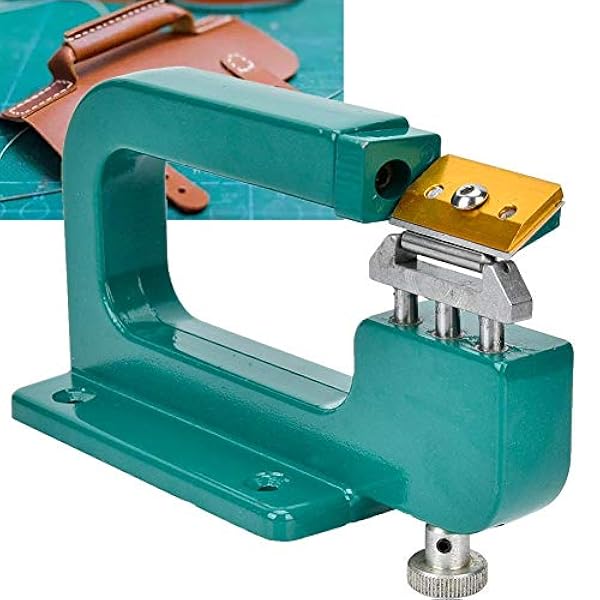 Archuu Divisor pelador de Cuero, 4 tamaños de Rodillos, Separador de reparación de Cuero, Herramienta peladora, peladora de Aluminio, máquina peladora y peladora