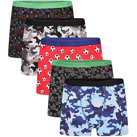 Sock Stack Boys' Comfort Fit Boxer Shorts Cover
