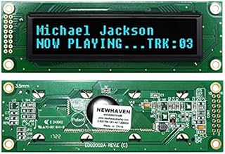 OLED Displays amp; Accessories 2 X 20 BLUE OLED Pack of 1 (NHD-0220DZW-AB5)