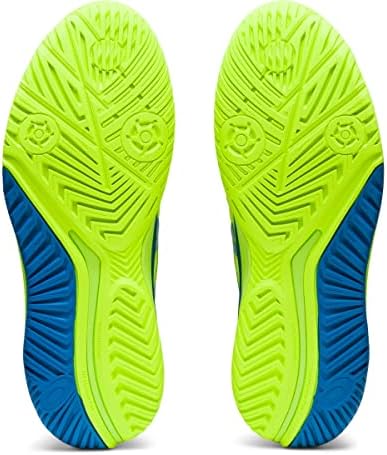 ASICS Women's Gel-Resolution 9 Tennis Shoes, 8, Hazard Green/Reborn Blue | Image 6