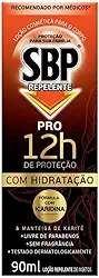 SBP Loção Repelente Corporal Pro 12 Horas Hidrata E Protege Preto E Laranja