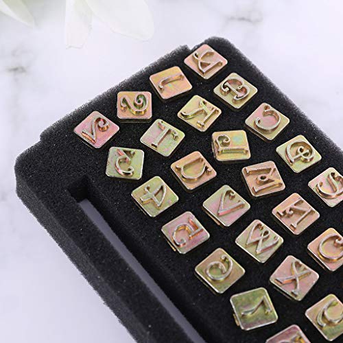 Awasa Punzone per timbri in Metallo con Lettere