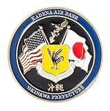 United States Air Force USAF Kadena Air Force Base Okinawa Prefecture Challenge Coin