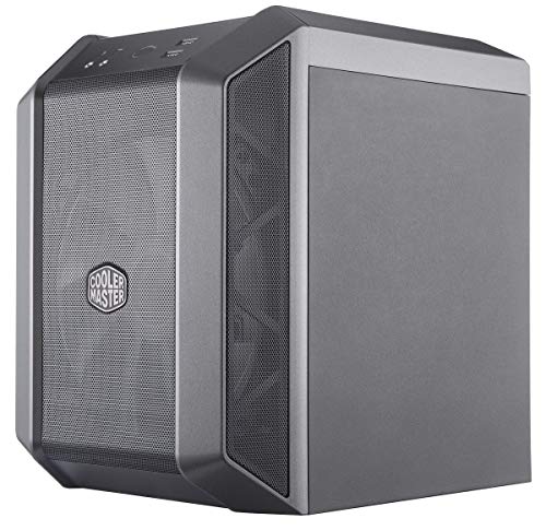 Cooler Master MasterCase H100 M-ITX - Funda para Mini Torre (Negro/Hierro), Color Negro y Gris