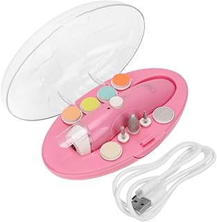 ibasenice 1 Conjunto Infantil Terno Cortador De Unhas Do Bebê Kit Bebê Ternos Cuidados Com As Unhas Cortador De Unhas Do Bebê Para O Bebê Elétrico Anti-Jamming Recém-Nascido