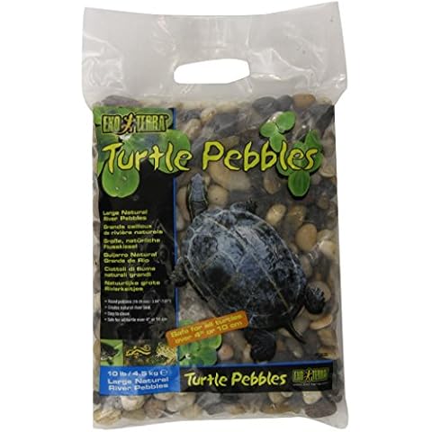 Exo Terra Turtle Pebbles Natural Riverbed Cover