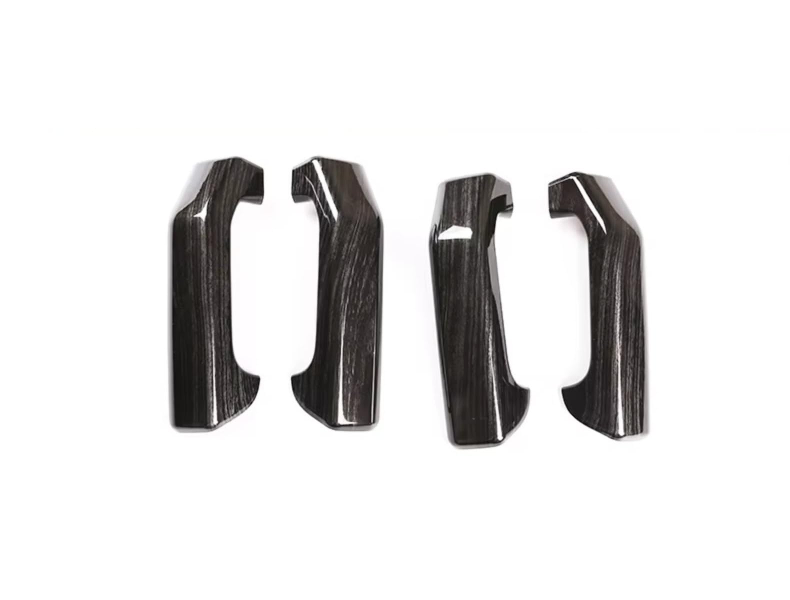 Car Interior Moulding Trim for Land for Rover for Discovery 3 for LR3 2004-2009 Car Interior Frame Decoration Sticker Accessories Black Wood Grain(C)