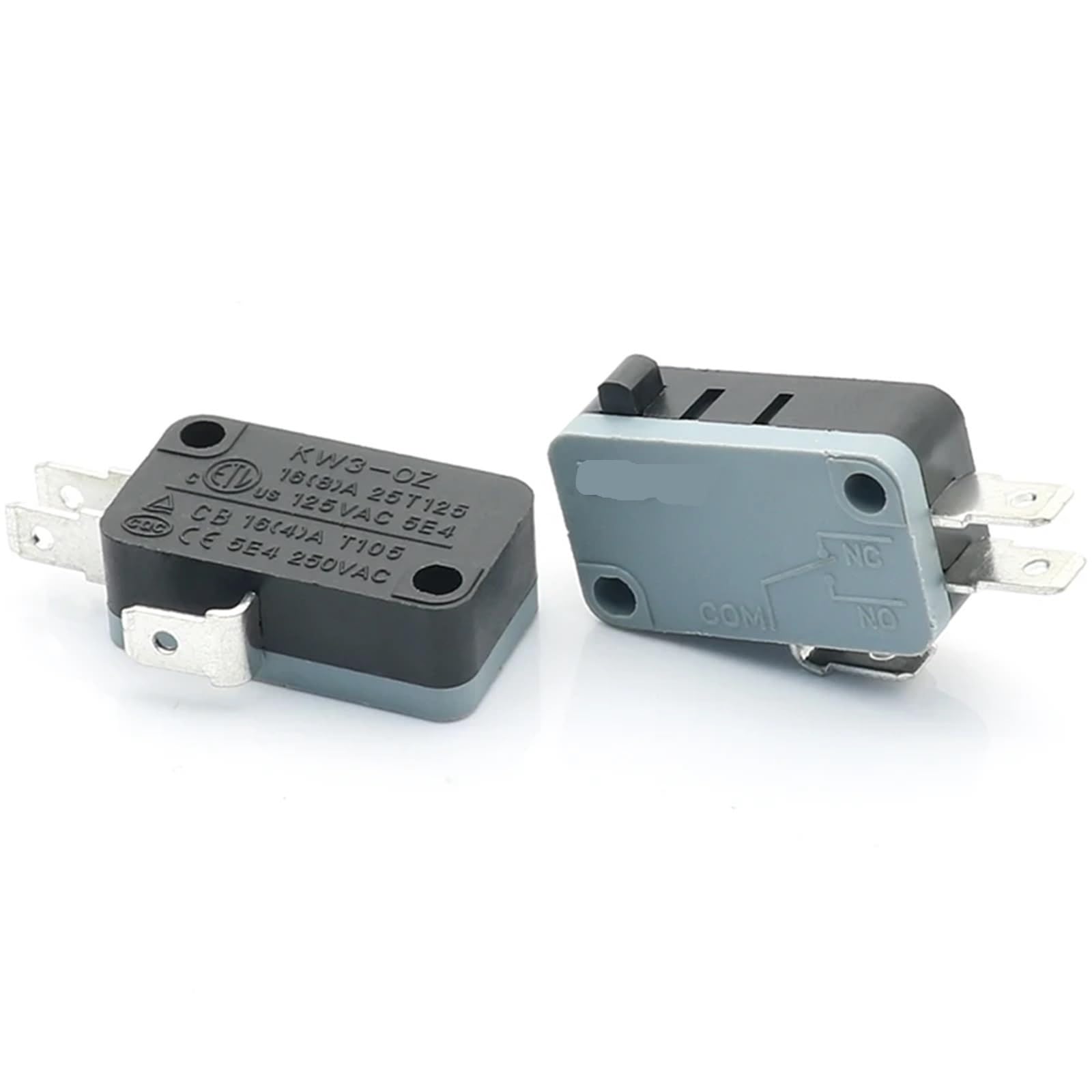 Interruptor KW3-OZ con trípode de pie curvo y botón de desplazamiento 5 uds 7