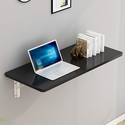KDDEON Mesa plegable de pared resistente, escritorio para niños, mesa de ordenador, mesa de comedor, mesa de bar, estantería, banco de trabajo, 5