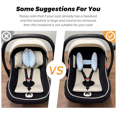 Soporte para Cabeza y Cuello de Bebé para Silla de Auto miniatura 3