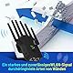 Aenxwa 2025 WLAN Repeater WLAN Verstärker 1200Mbit/s WiFi Booster 5GHz & 2,4GHz Dual Band Wireless Internet Booster mit Ethernet-Anschluss, einfache Einrichtung, EU-Stecker