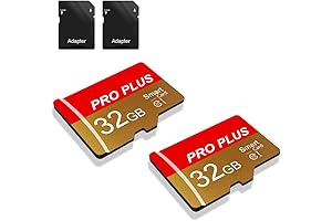 2 Pack 32GB Micro SD Card with Adapter, High Speed Memory Card for Various Devices