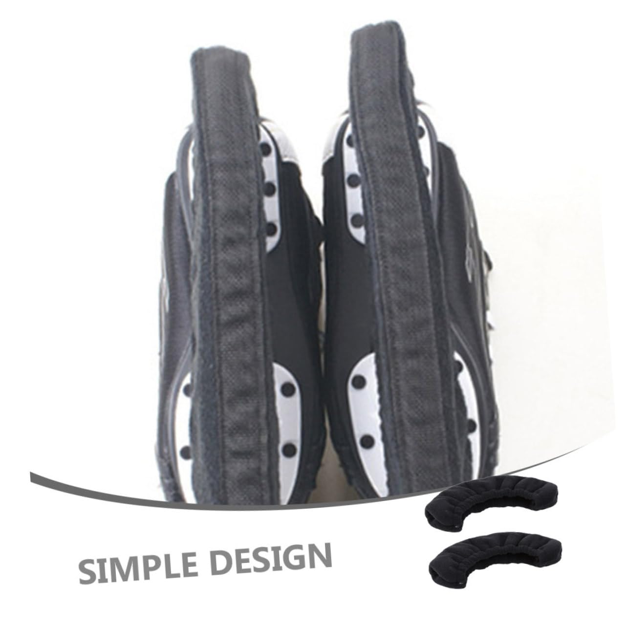 HANABASS Cubierta de Patín Elástica para Hielo Protector de Cuchillas de Patinaje de Limpiar y Usar para de Hockey y Artísticos de Negro