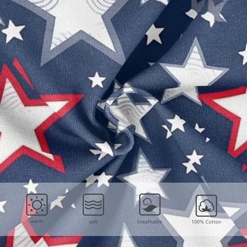 Blue Stars Boys' Soft Cotton Briefs Kids Baby Toddler Underwear Children Undies 2T-8Y3