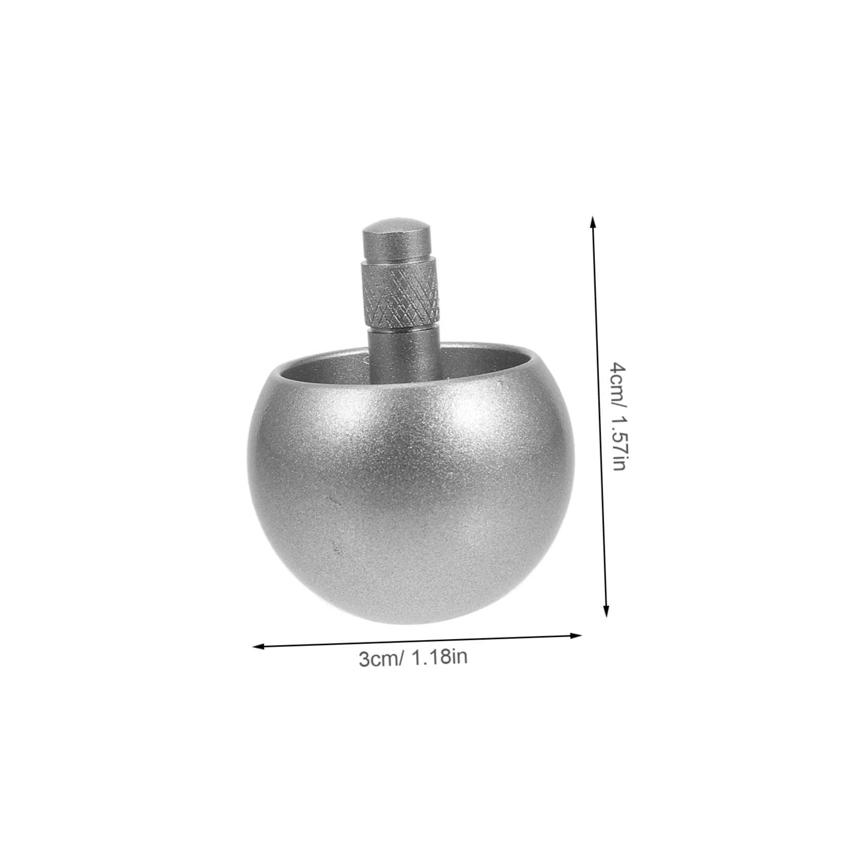 HANABASS Automatic Flip Gyro Metal Spinning Top Mushroom Head Design Compact Portable Engaging Physics Play for Teens Adults for Creative Exploration