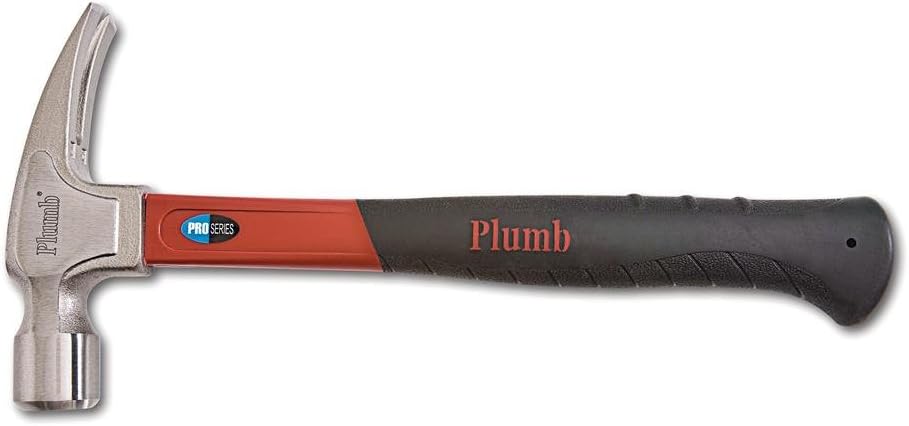 Plumb 20 oz. Pro Series Rip Claw Hammer with Fiberglass Handle - 11420N