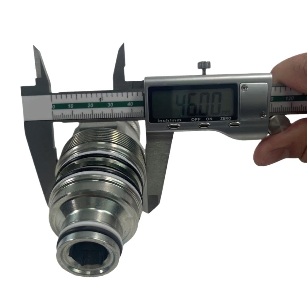 Acoplador hidráulico de conexión rápida de cara plana, rosca hembra de 46mm, 6680018, Compatible con excavadora 753 883 A220 A770 S130 S770