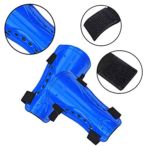 Haploon 2 Pair Knee Shin Guards Soccer Football Shin Pads Protector Calf Knee Protective Gear For 5-10 Old Kids, Teenagers, Boys, Girls, With 2 Pair Long Sleeve Soccer Socks #TOP3