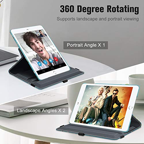 FINTIE Rotierende Hülle kompatibel mit iPad 6th Generation (2018)/iPad 5th Gen (2017)/iPad Air 2/Air 1-9.7 Zoll… – Ansicht 4