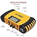 GOOLOO 1500A Peak 20800mAh SuperSafe Car Jump Starter with USB Quick Charge 3.0 (Up to 8.0L Gas, 6.0L Diesel Engine) 12V Auto Battery Booster Portable Charger Power Pack Built-in Smart Protection